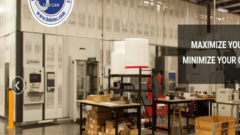A precision CNC milling machine in operation at BDE Manufacturing Technologies, showcasing advanced metal part fabrication, Haas CNC equipment, and expert CAD/CAM programming in a clean Beaverton, Oregon facility—ideal for aerospace, medical, and defense industries.